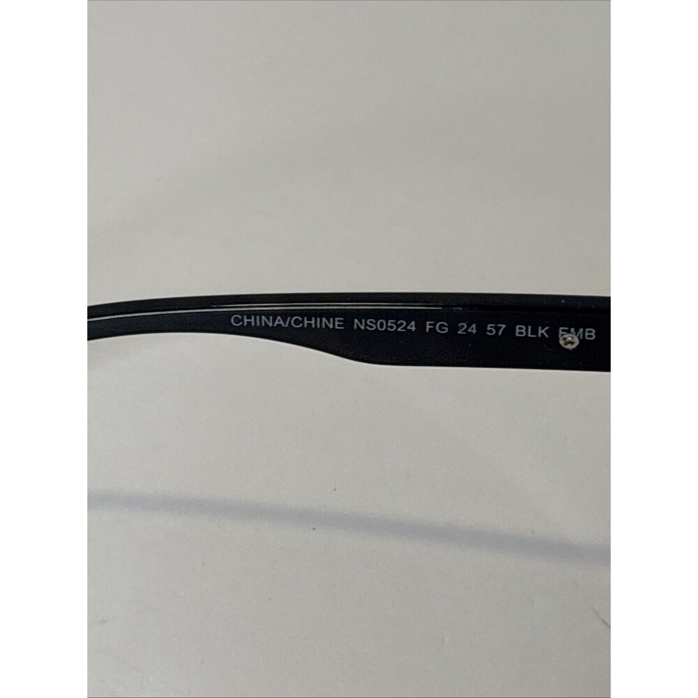 Foster Grant Sunglasses FG 24 57 BLK EMB Black Fashion Frames 100% UVA-UVB - Picture 8 of 12